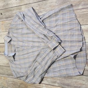 Tasso Elba button down mens shirt M